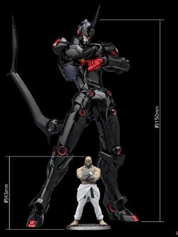 เปิดรับPreorder มัดจำ 250 บาท Plaiobot Tengen Toppa Gurren Lagann Lazengann (Plastic model)โมเดลประกอบ
