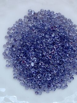 Iolite ไอโอไลท์กลม 1.5 มม. 5 กะรัต