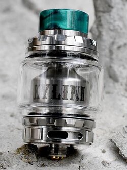 แก้วอะไหล่ ไม่มีอะตอม Glass Tube for Kylin v2 24mm 5ml (ใส่กับ Kylin Mini ไม่ได้)