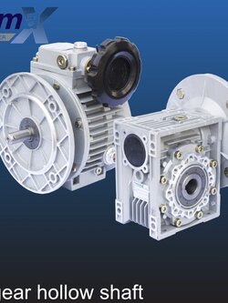 Transmax Worm Gear MHR030 1:7.5-1:100