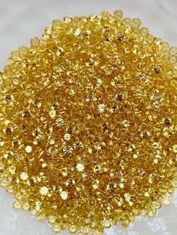 บุษราคัม 1.6 มม. 1 กะรัต