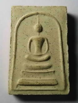 รหัสสินค้า พระไม่ทราบที่ 051 พระสมเด็จเนื้อผง หลังพระพุทธเจ้าปางปฐมเทศนา เหล่าปัญจวัคคีย์ ทั้ง 5 ไม่ทราบที่