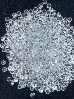 White topaz ไวท์โทปาสกลม 1.75 มม. 5 กะรัต