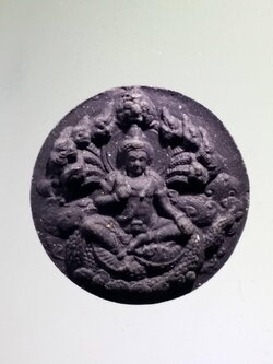 รหัสสินค้า จตุคามรามเทพ 042 จตุคามรามเทพ เนื้อผงใบลาน รุ่น อัครมหาเศรษฐี