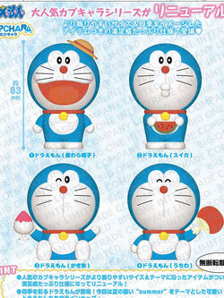 <ปิดด่วนPreorderถึง 9/5/2022>เปิดรับPreorder มีค่ามัดจำ 100 บาทUDORAEMON CAPCHARA COLLECTION ~SUMMER~ set of 4