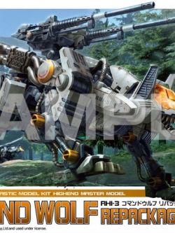 เปิดรับPreorder มัดจำ400 บาท H.M.M Zoids 1/72 Command Wolf Repackage Ver โมประกอบ