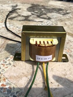 หม้อแปลง 18-0-18 1A