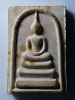 รหัสสินค้า พระสมเด็จ วัดต่างๆ 241 พระสมเด็จเนื้อผง หลังพระพุทธประทานพร วัดป่ายุบ