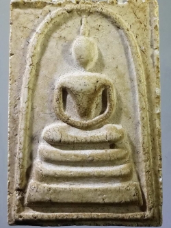 รหัสสินค้า พระสมเด็จ วัดต่างๆ 395 พระสมเด็จเนื้อผง หลังรูปเหมือนหลวงพ่อแก้ว วัดวังเพลิง