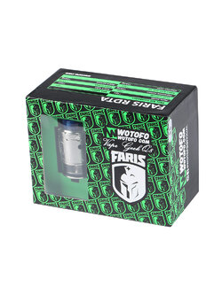 แก้วอะไหล่ ไม่มีอะตอม Glass Tube for FARIS RDTA 24mm 3ml