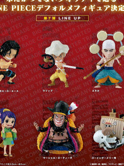 <Preorderปิดรับวันที่ 7/6/2022 >เปิดรับPreorder มีค่ามัดจำ 100 บาท From TV animation ONE PIECE ONEPI NO MI 7 set of 6