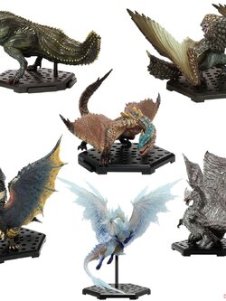 <Preorderถึง16/7/2021>เปิดรับPreorder มัดจำ300 บาท Capcom Figure Builder Monster Hunter Standard Model Plus The Best -Vol.12, 13, 14- (Set of 6) (Completed