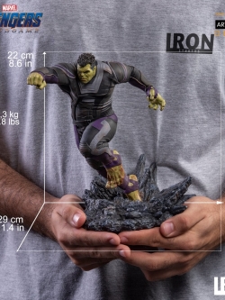 เปิดรับPreorder มีค่ามัดจำ 1000 บาท 1/10 Hulk: Avengers Endgame BDS 1/10Scale (Deluxe) /