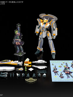 <Preorder ปิดรับวันที่ ยังไม่ระบุ > 🔔เปิดรับPreorder มัดจำ 100 บาท HG 1/100 VF-31E Siegfried (Chuck Mustang's) Deluxe Set