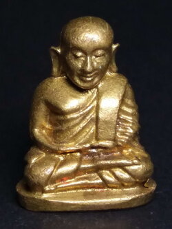 รหัสสินค้า พระกริ่ง พระหล่อ 146 รูปหล่อหลวงพ่อเงิน วัดบางคลาน จังหวัดพิจิตร ตอกโค๊ต อ. 2 ตัว ที่ด้านหลังและใต้ฐาน ไม่ทราบปีที่สร้าง