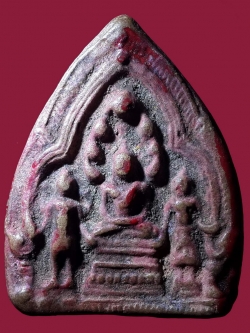 รหัสสินค้า พระกรุ 047 พระนารายณ์ทรงปืน เนื้อดิน พิมพ์เล็ก กรุวัดพระศรีรัตนมหาธาตุ จังหวัดลพบุรี