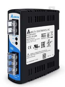 Delta Power Supply DRP024V060W1AZ 24V/2.5A (60W) ,Input 220 AC 1Phase