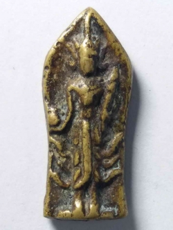 รหัสสินค้า พระไม่ทราบที่ 049 เหรียญหล่อพระสยามเทวาธิราช เนื้อทองผสม พระรายการนี้ให้เช่าบูชาแล้ว