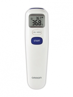 เทอร์โมมิเตอร์วัดทางหน้าผาก OMRON รุ่น MC-720