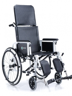 รถเข็นผู้ป่วย ปรับนอน Comfort รุ่น K9 ล้อใหญ่