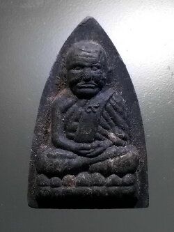 รหัสสินค้า หลวงปู่ทวด วัดต่างๆ 510 หลวงปู่ทวดเนื้อผงใบลาน หลังลายพิมพ์นิ้วมือ พ่อปู่นริศ นรินโท ลานธรรมบารมีศรีปทุมแสงธรรมหนอ จังหวัดพังงา