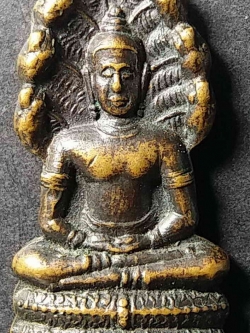 รหัสสินค้า ลพบุรี 008 เหรียญพระนาคปรก หลังเจ้าพ่อพระกาฬ จังหวัดลพบุรี ไม่ทราบปีที่สร้าง พระรายการนี้ให้เช่าบูชาแล้ว