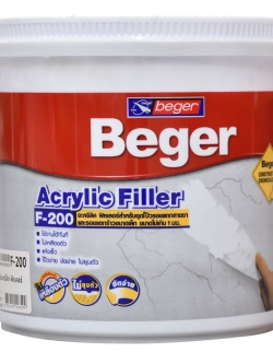 BEGER สีโป้วอะคริลิค F-200