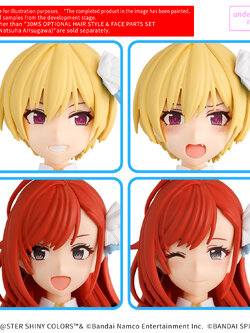 <Preorder ปิดรับวันที่ ยังไม่ระบุ > 🔔เปิดรับPreorder ไม่ต้ดงมัดจำครับ 30MS OPTION HAIR STYLE & FACE PARTS SET (JURI SAIJO/NATSUHA ARISUGAWA)