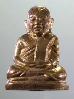 รหัสสินค้า พระมีกล่อง 4005 รูปหล่อหลวงพ่อเงิน วัดบางคลาน จังหวัดพิจิตร ไม่ทราบปีที่สร้าง พระสวยกล่องเดิม