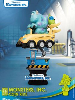 เปิดรับPreorder มีค่ามัดจำ 300 บาท Beast Kingdom~Diorama Stage-037-Monsters, Inc. Coin Ride(d-stage)