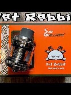 แก้วอะไหล่ ไม่มีอะตอม Glass Tube for Fat Rabbit Sub Ohm Tank 28mm