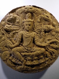 รหัสสินค้า จตุคามรามเทพ 118 จตุคามรามเทพ รุ่นมหาปาฏิหาริย์มั่งมีทรัพย์ เนื้อผงธูป ขนาด 5.6 cm พระรายการนี้ให้เช่าบูชาแล้ว