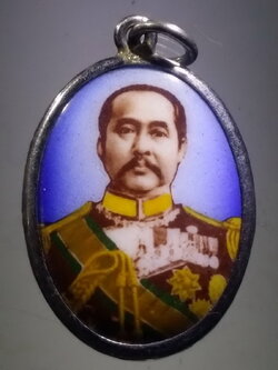 รหัสสินค้า เครื่องราง ล็อกเก็ต ภาพถ่าย 187 ล็อกเก็ต สมเด็จพระจุลจอมเกล้าเจ้าอยู่หัวรัชกาลที่ 5 งานเก่า น่าสะสม