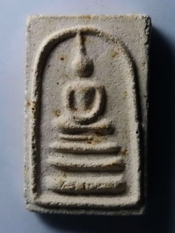 รหัสสินค้า พระสมเด็จ วัดต่างๆ 258 พระสมเด็จเนื้อผง หลังเรียบ ไม่ทราบที่ เนื้อหาเก่ามีอายุ