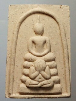 รหัสสินค้า พระสมเด็จ วัดต่างๆ 413 พระสมเด็จชินบัญชร เนื้อผง วัดบกต้อ พิมพ์พระปิดตา