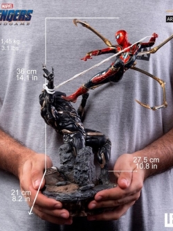 เปิดรับPreorder มีค่ามัดจำ 2000 บาท 1/10 Iron Spider vs Outrider: Avengers Endgame BDS// ค่ายIron Studios