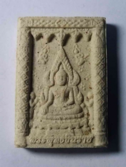 รหัสสินค้า พระเนื้อดิน เนื้อผง เนื้อว่าน 066 พระพุทธชินราช หลังยันต์อกเลา ไม่ทราบที่