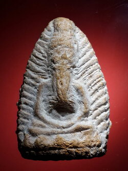 รหัสสินค้า พระไม่ทราบที่ 419 พระฤาษี เนื้อดินเผา ไม่ทราบที่ น่าจะเป็นพระเกจิยุคเก่าสร้าง พระรายการนี้ให้เช่าบูชาแล้ว