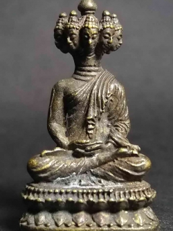 รหัสสินค้า พระไม่ทราบที่ 028 รูปหล่อพระเศรษฐีนวโกฏิ ไม่ทราบที่ หล่อตัน พระรายการนี้ให้เช่าบูชาแล้ว