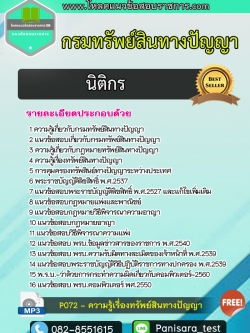 แนวข้อสอบนิติกร กรมทรัพย์สินทางปัญญา