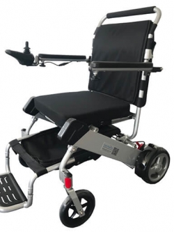 รถเข็นไฟฟ้า Matsunaga Electric Wheelchair CM-2054 น้ำหนักเบาพิเศษ พกพาสะดวก พับเก็บได้