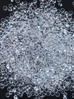 White topaz ไวท์โทปาสกลม 2.0 มม. 5 กะรัต