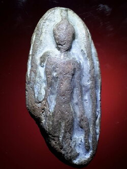 รหัสสินค้า พระไม่ทราบที่ 417 พระลีลาเนื้อดินเผา สภาพชำรุด ไม่ทราบที่ น่าจะเป็นพระกรุ พระรายการนี้ให้เช่าบูชาแล้ว