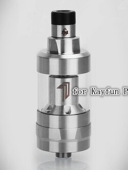 แก้วอะไหล่ ไม่มีอะตอม Glass Tube for Kayfun Prime MTL RTA 22mm 2ml และ 4ml