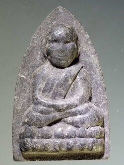 รหัสสินค้า หลวงปู่ทวด วัดต่างๆ 240 หลวงปู่ทวดเนื้อ ผงใบลาน รุ่นช่วยใต้ พระรายการนี้ให้เช่าบูชาแล้ว