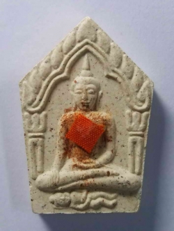 รหัสสินค้า พระไม่ทราบที่ 057 พระขุนแผนกุมารทอง รุ่นเรียกทรัพย์ ติดจีวร ฝังตะกรุด ไม่ทราบที่