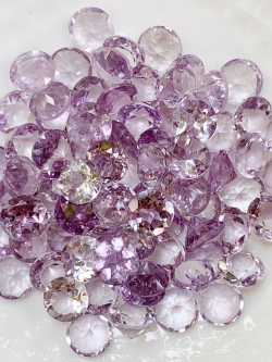 อเมทิสอ่อนมากกลม 6.0 มม. 5 กะรัต