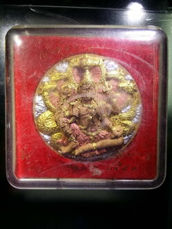 รหัสสินค้า พระมีกล่อง 434 พระเทวราชโพธิสัตว์จตุคามรามเทพ รุ่นมหากุศล สร้างปี 2549