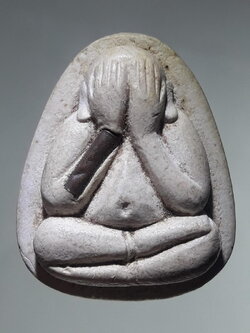 รหัสสินค้า พระเนื้อดิน ผง ว่าน 10519 พระปิดตา เนื้อผง ฝังตะกรุด หลวงพ่อคูณ วัดบ้านไร่ อำเภอด่านขุนทด จังหวัดนครราชสีมา