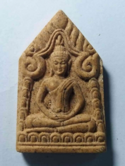 รหัสสินค้า พระเนื้อดิน เนื้อผง เนื้อว่าน 038 พระผงขุนแผน วัดหนองในดง